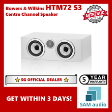 Load image into Gallery viewer, [🎶SG] Bowers &amp; Wilkins HTM72 S3 Center Channel Speaker (B&amp;W)
