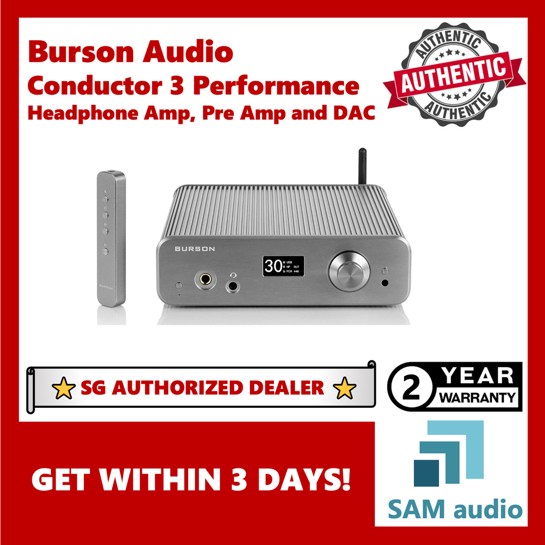 [🎶SG] Burson Audio - Conductor 3 Performance (DAC, Headphone Amp & Pre-Amp)