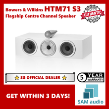 Load image into Gallery viewer, [🎶SG] Bowers &amp; Wilkins HTM71 S3 Flagship Center Channel Speaker (B&amp;W)
