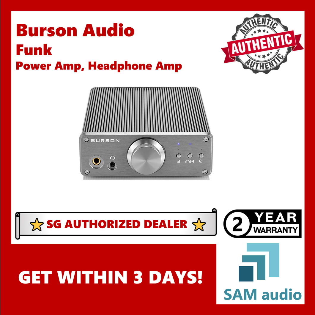 [🎶SG] Burson Audio - Funk (Headphone Amp & Power Amp)