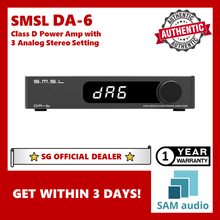 Load image into Gallery viewer, [🎶SG] SMSL DA-6, Class D Power Amplifier 70W*2 with Remote Control &amp; German Infineon&#39;s New Silicon Carbide Amplifier Chip (DA6)
