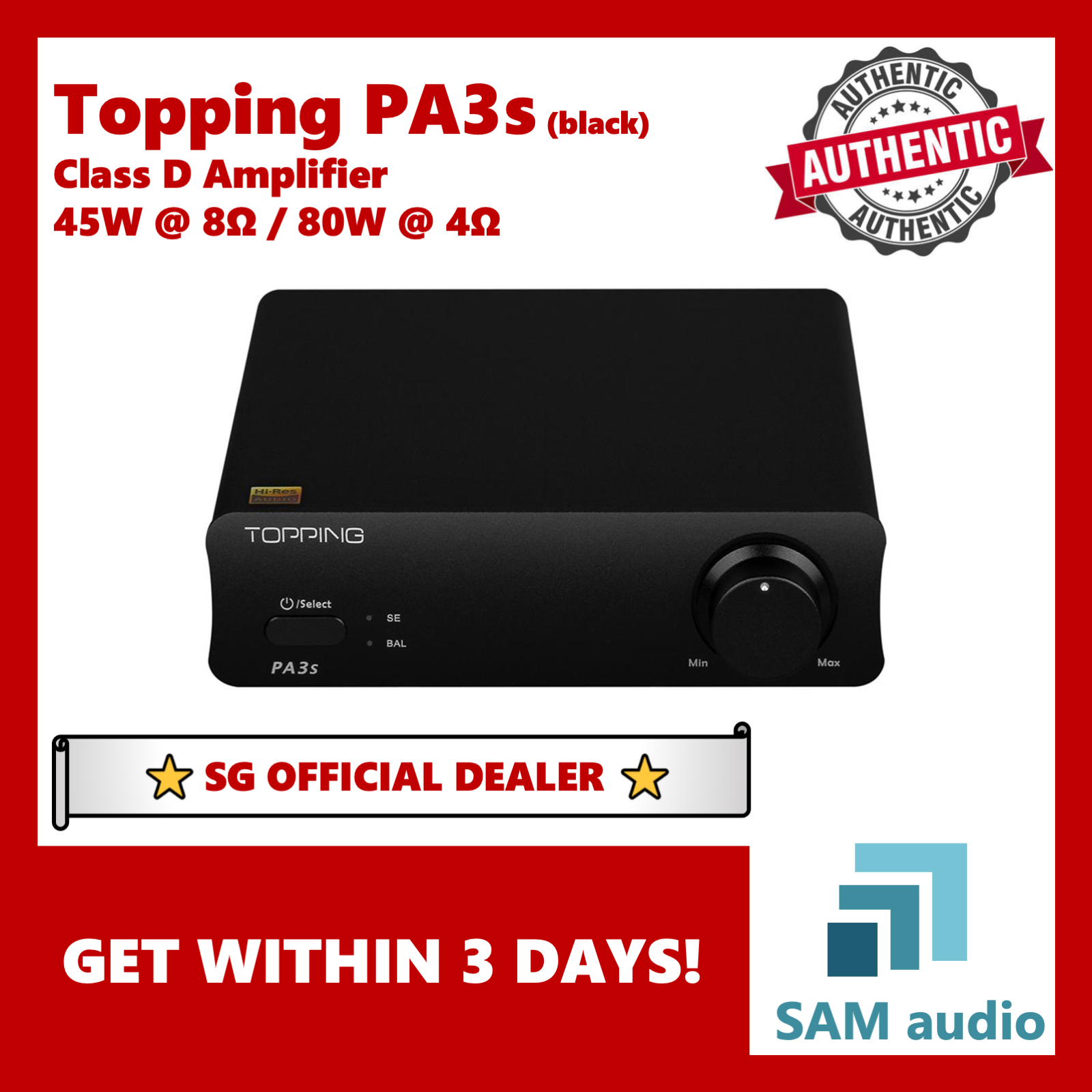 Products – SAM Audio SG Products – SAM Audio SG