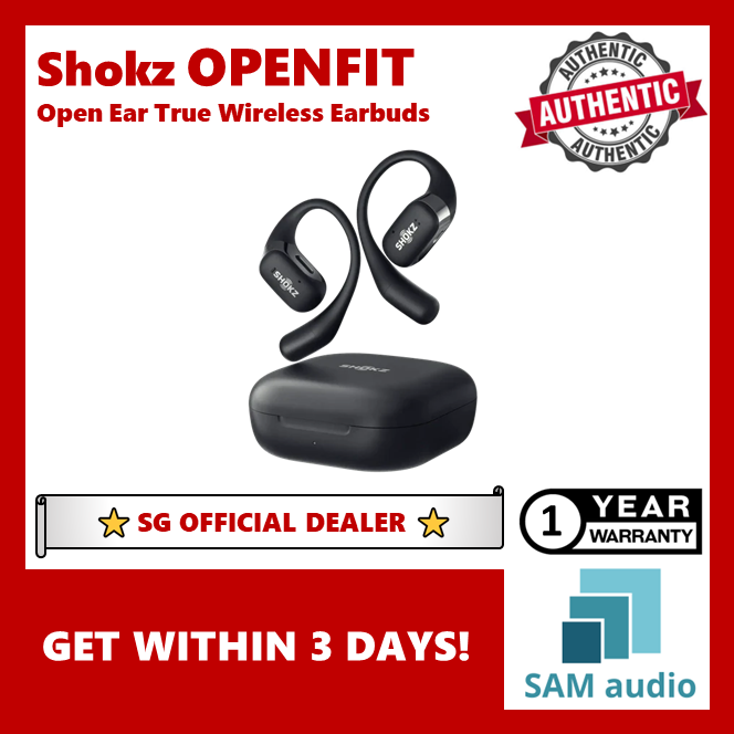 [🎶SG] SHOKZ OPENFIT Open Ear True Wireless Earbuds TWS