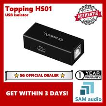 Load image into Gallery viewer, [🎶SG] TOPPING HS01 USB Isolator, USB 2.0 High Speed Low Latency, Eliminate the Ground Loop Noise, Hifi Audio
