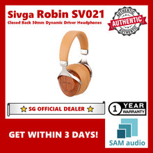 Load image into Gallery viewer, [🎶SG] SIVGA ROBIN SV021 CLOSED BACK 50MM DYNAMIC DRIVER HEADPHONES
