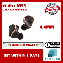 Load image into Gallery viewer, [🎶SG] HIDIZS MS3 2 Balanced Armature + 1 Dynamic Driver Hybrid IEM
