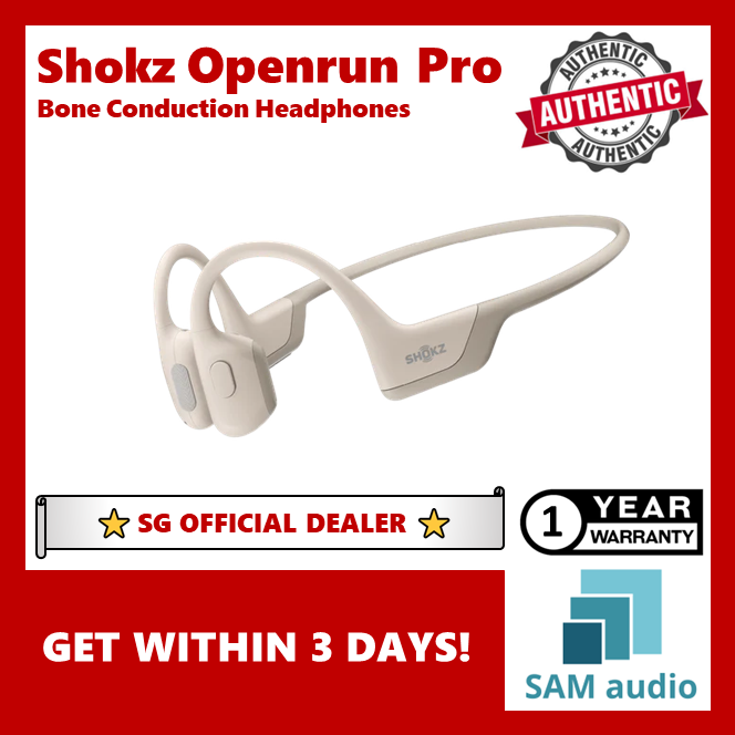 🎶SG] SHOKZ OPENRUN PRO Bone Conduction Headphones – SAM Audio SG