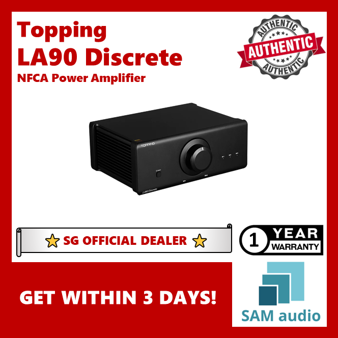 [🎶SG] TOPPING LA90 Discrete (LA90D LA90 D) NFCA Power Amplifier