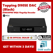 Load image into Gallery viewer, [🎶SG] TOPPING D90SE MQA, ES9038PRO Full Balanced DAC, LDAC Bluetooth, Hifi Audio
