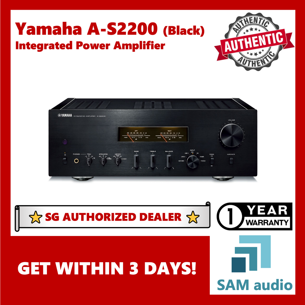 [🎶SG] Yamaha A-S2200 - Integrated Amplifier (Class AB)