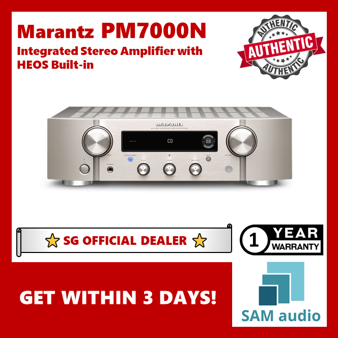 [🎶SG] Marantz PM7000N Integrated Stereo Amplifier with HEOS Built-in