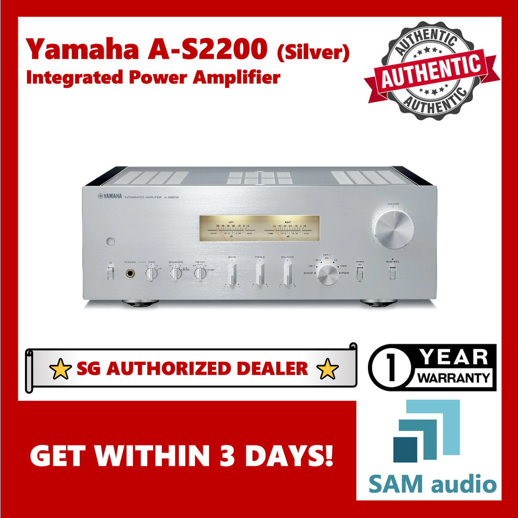 [🎶SG] Yamaha A-S2200 - Integrated Amplifier (Class AB)