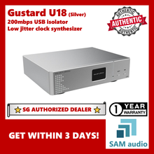 Load image into Gallery viewer, [🎶SG] GUSTARD U18, USB Isolator Interface, Ultra Low Noise Accusilicon Clock +Synthesizer, Hifi Audio
