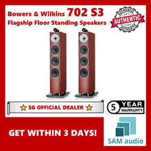 Load image into Gallery viewer, [🎶SG] Bowers &amp; Wilkins 702 S3 Flagship Floor Standing Speakers - 1 Pair (B&amp;W)
