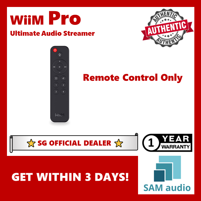 [🎶SG] WiiM PRO Audio Music Streamer with Voice Control (Supports Spotify, Tidal Connect) With UK PLUG