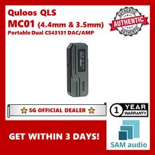 Load image into Gallery viewer, [🎶SG] Quloos QLS MC01 / MC01SE Dual CS43131 Chips Portable DAC / AMP
