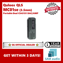 Load image into Gallery viewer, [🎶SG] Quloos QLS MC01 / MC01SE Dual CS43131 Chips Portable DAC / AMP
