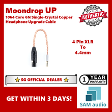 Load image into Gallery viewer, [🎶SG] MOONDROP UP High-Purity 1064 Core 6N Single-Crystal Copper Headphone Upgrade Cable
