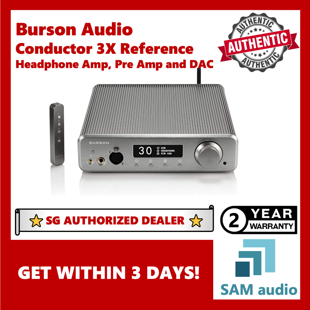 [🎶SG] Burson Audio - Conductor 3X Reference (DAC, Headphone Amp & Pre-Amp)